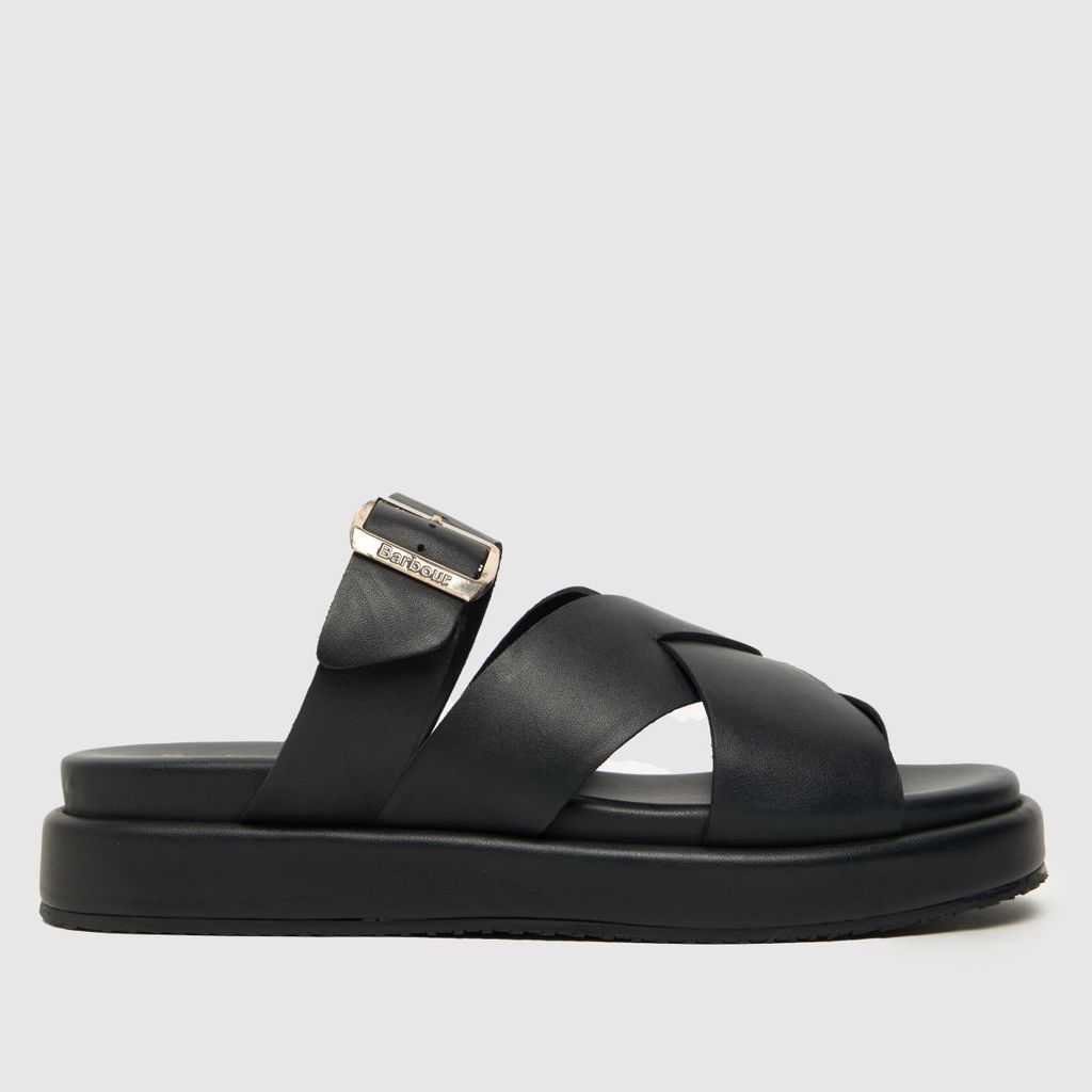 annalise sandals in black