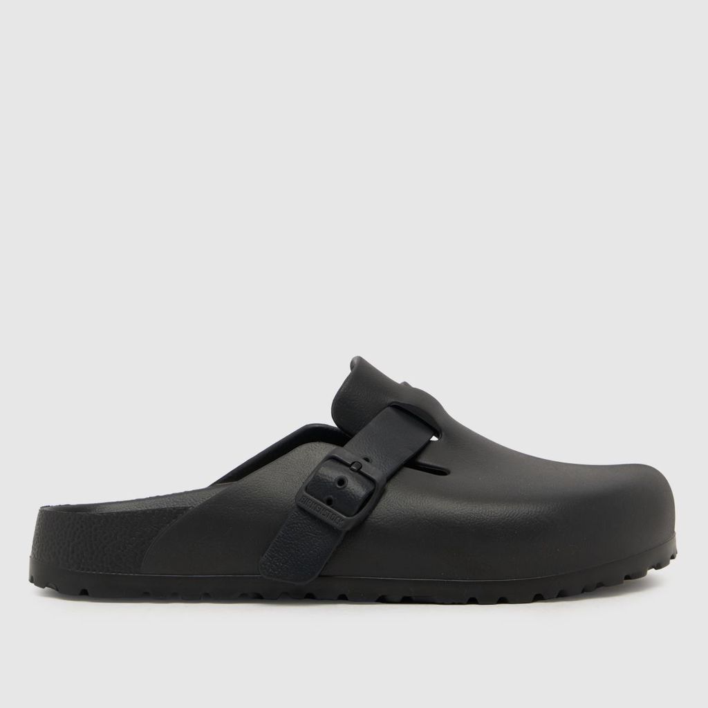 boston eva clog sandals in black