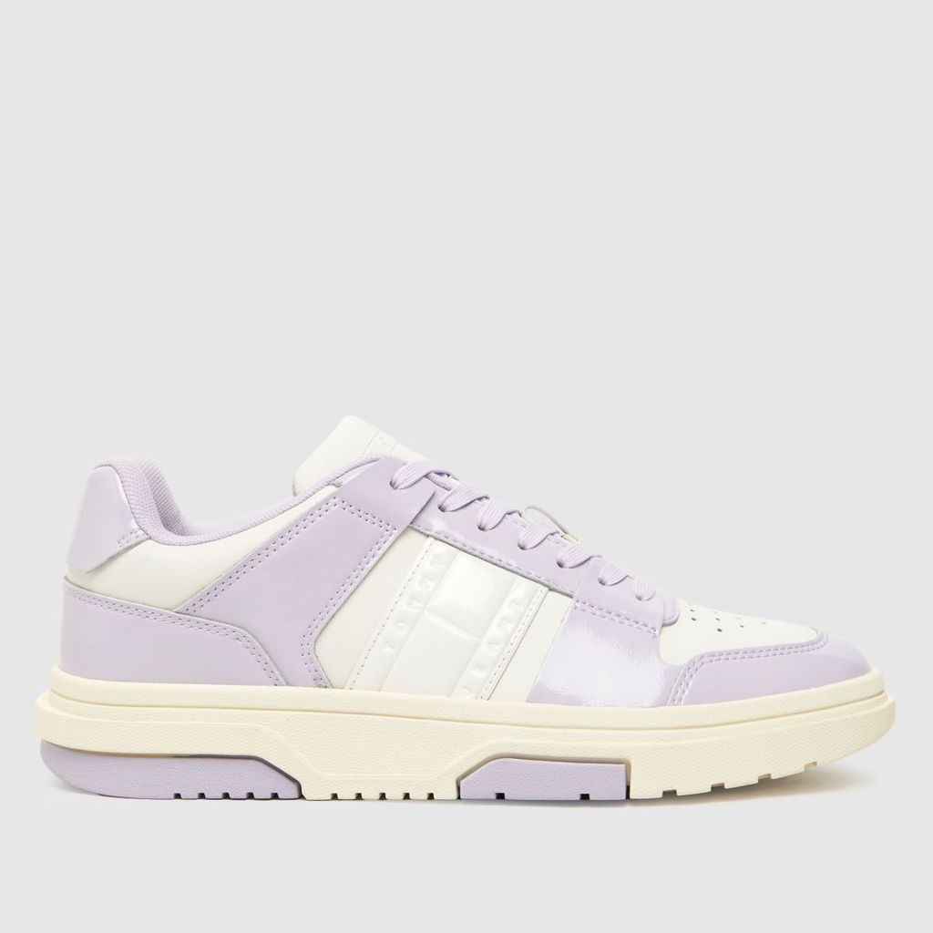 the brooklyn trainers in white & purple
