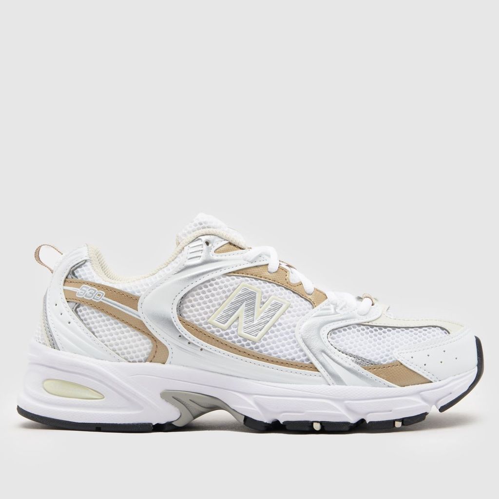 530 trainers in white & beige