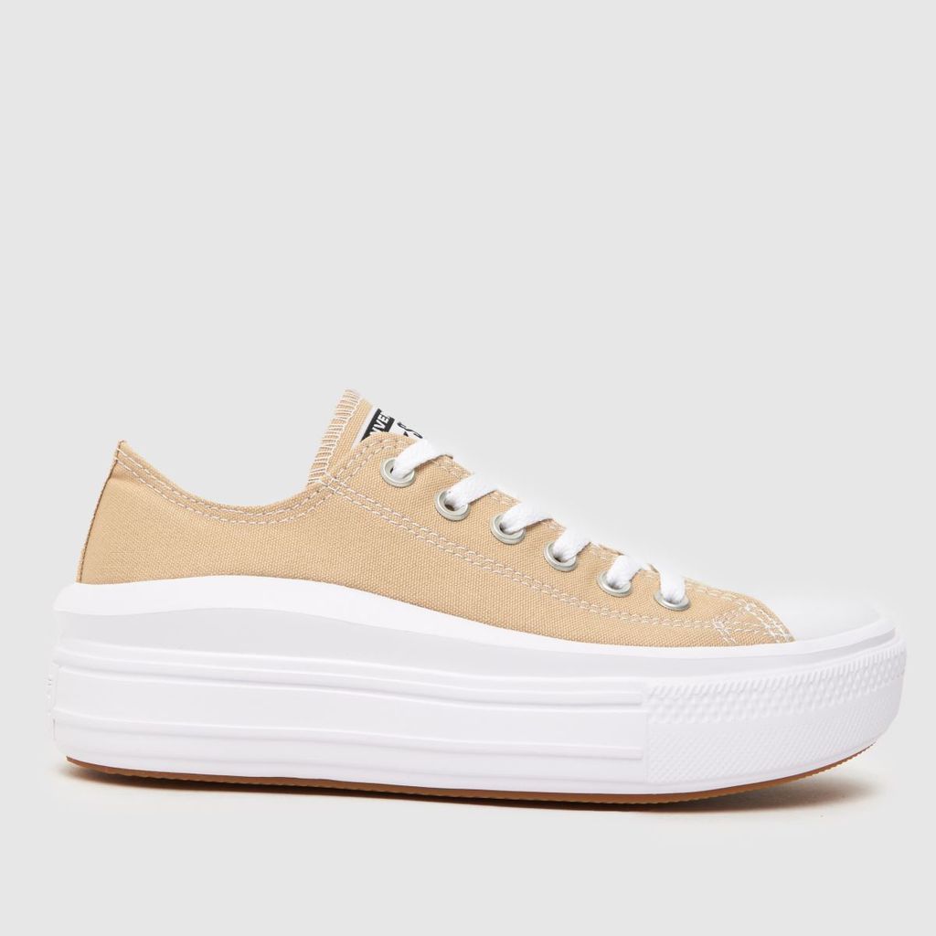 all star move ox trainers in beige