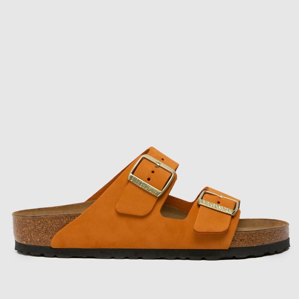 arizona sandals in orange