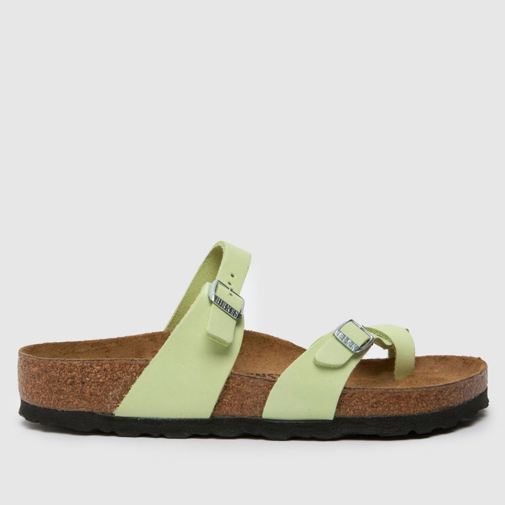 mayari sandals in lime