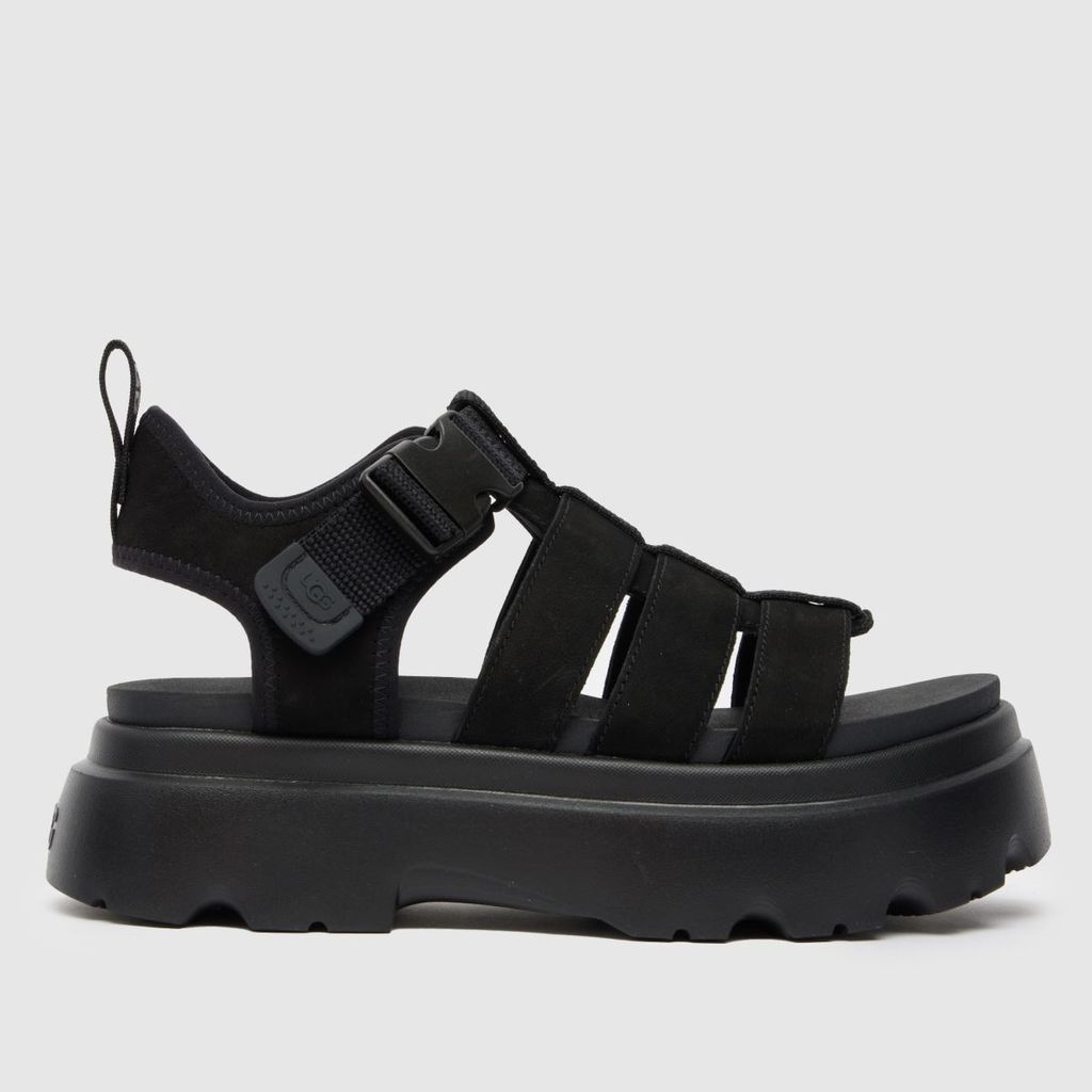 cora sandals in black