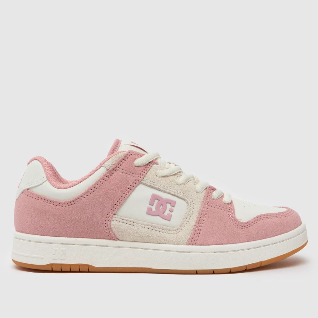 manteca 4 trainers in white & pink