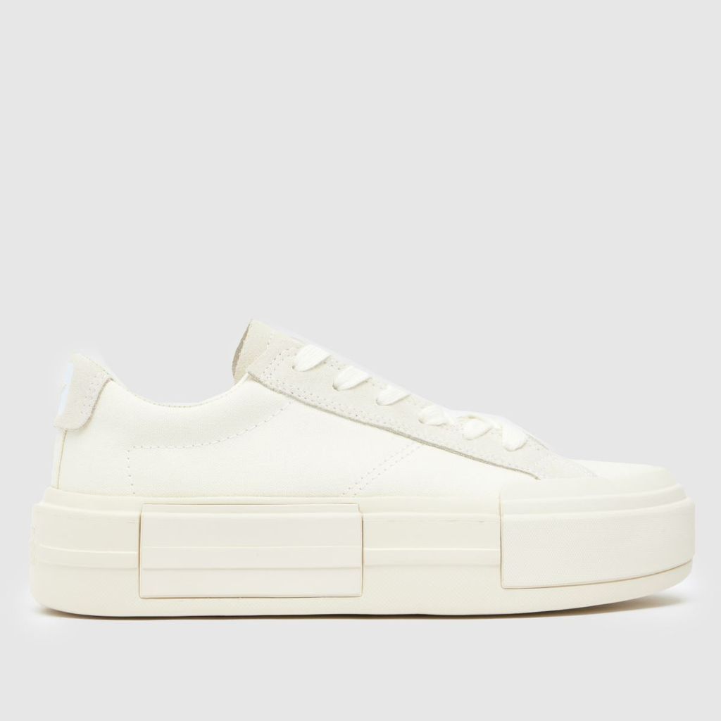 all star cruise ox trainers in white