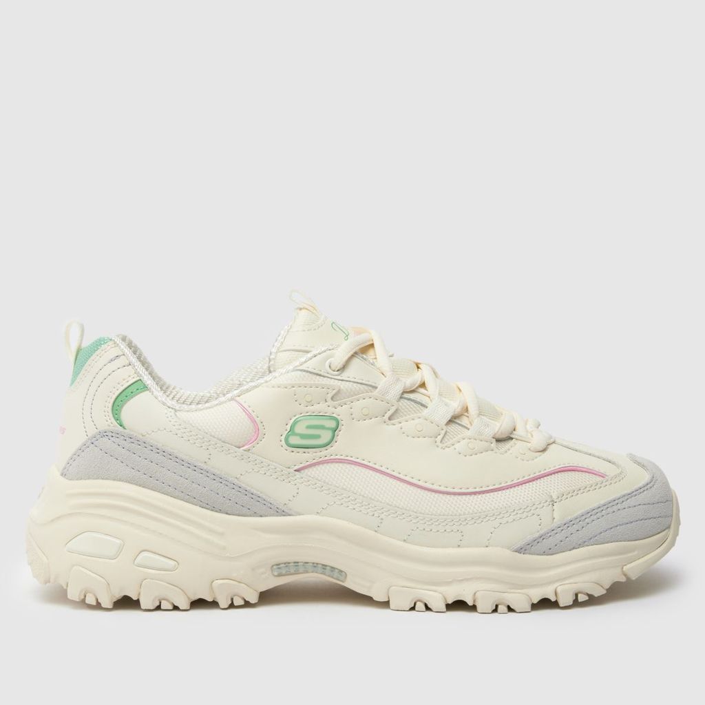 dlites - new heat trainers in off-white multi