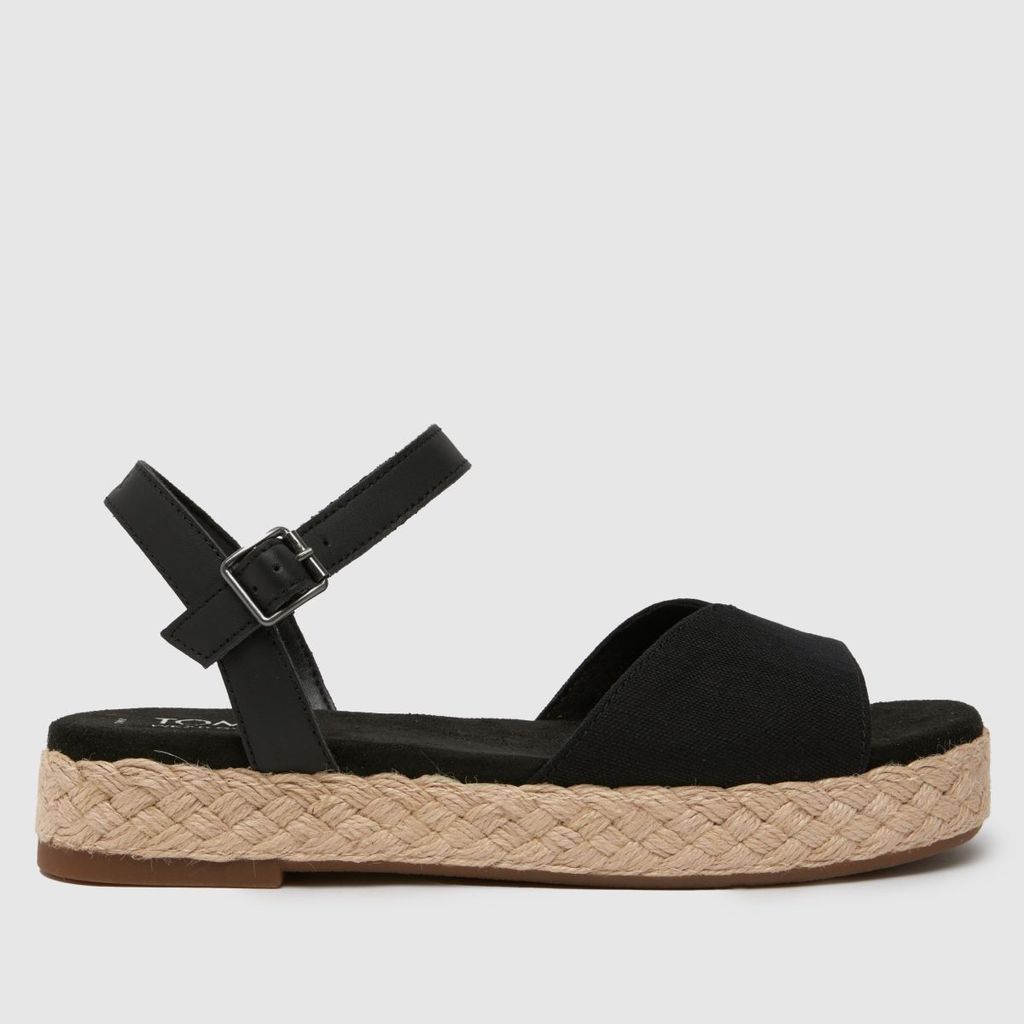 abby sandals in black