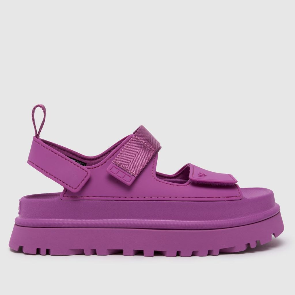 goldenglow sandals in purple