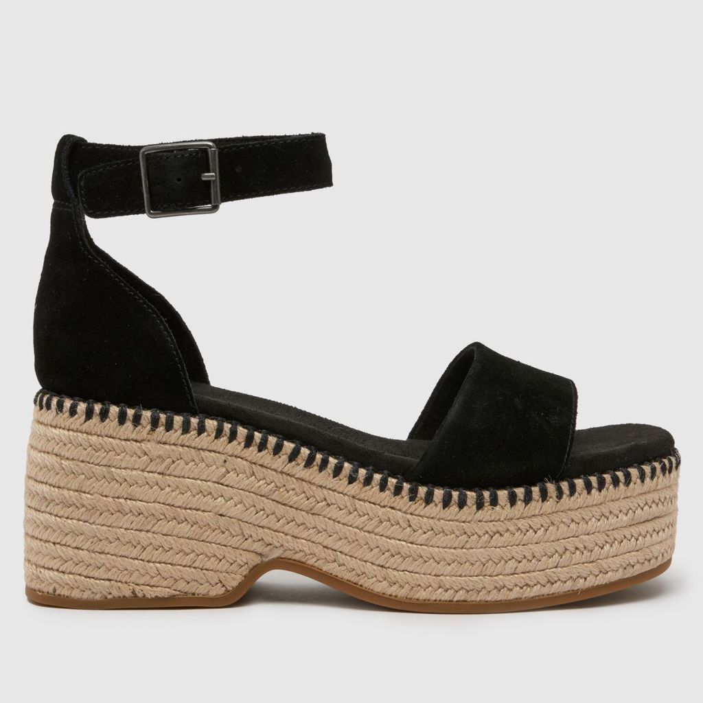 laila wedge sandals in black