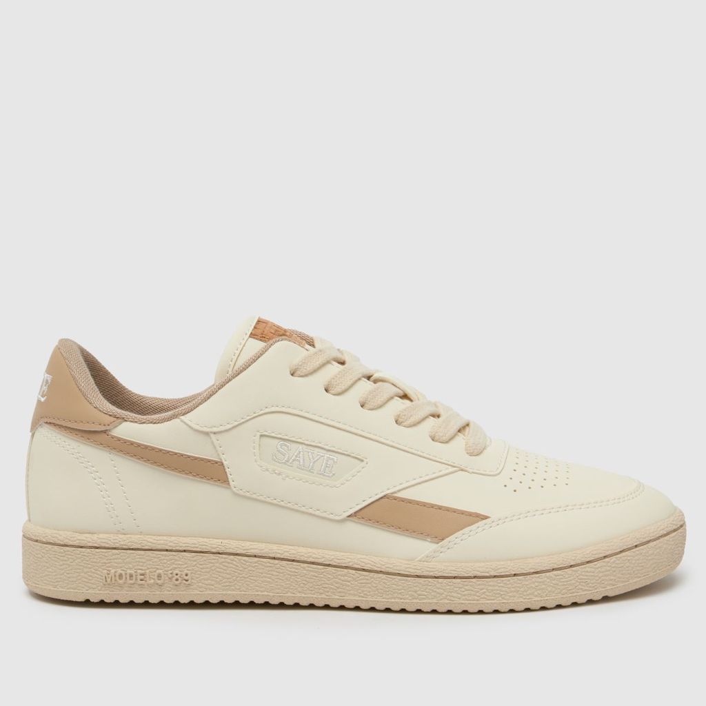 modelo 89 icon trainers in white & beige