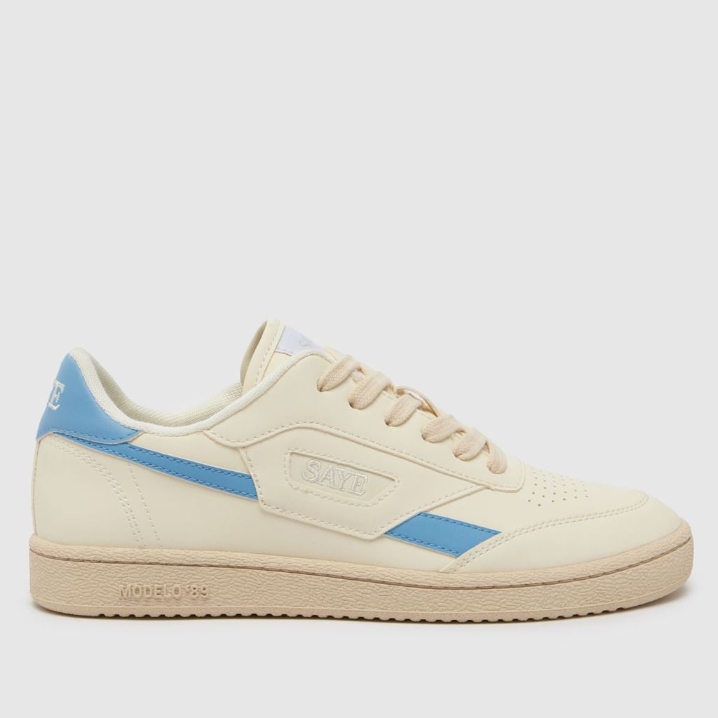 modelo 89 icon trainers in white & pl blue