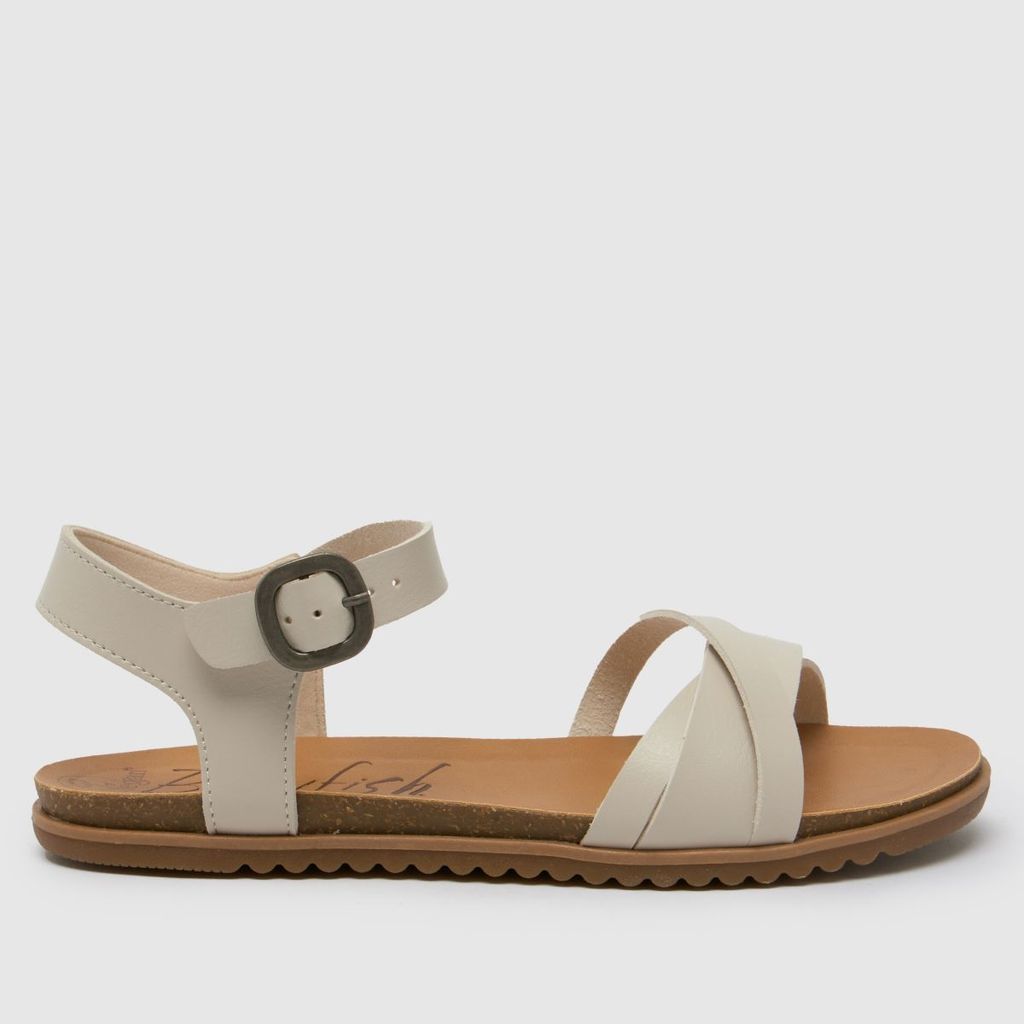 monti sandals in off-white multi