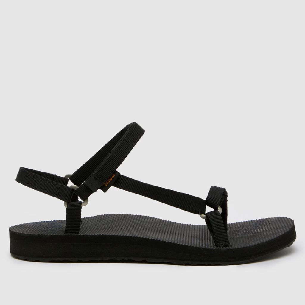 original universal slim sandals in black