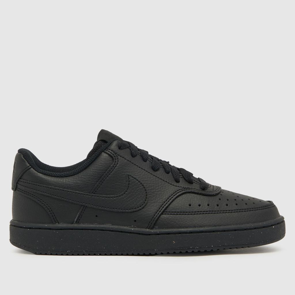 court vision low better trainers in black