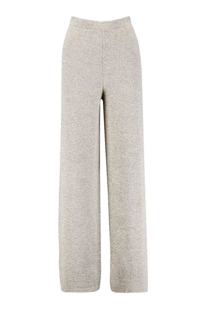Womens Cut and Sew Wide Leg Trouser - beige - 14, Beige