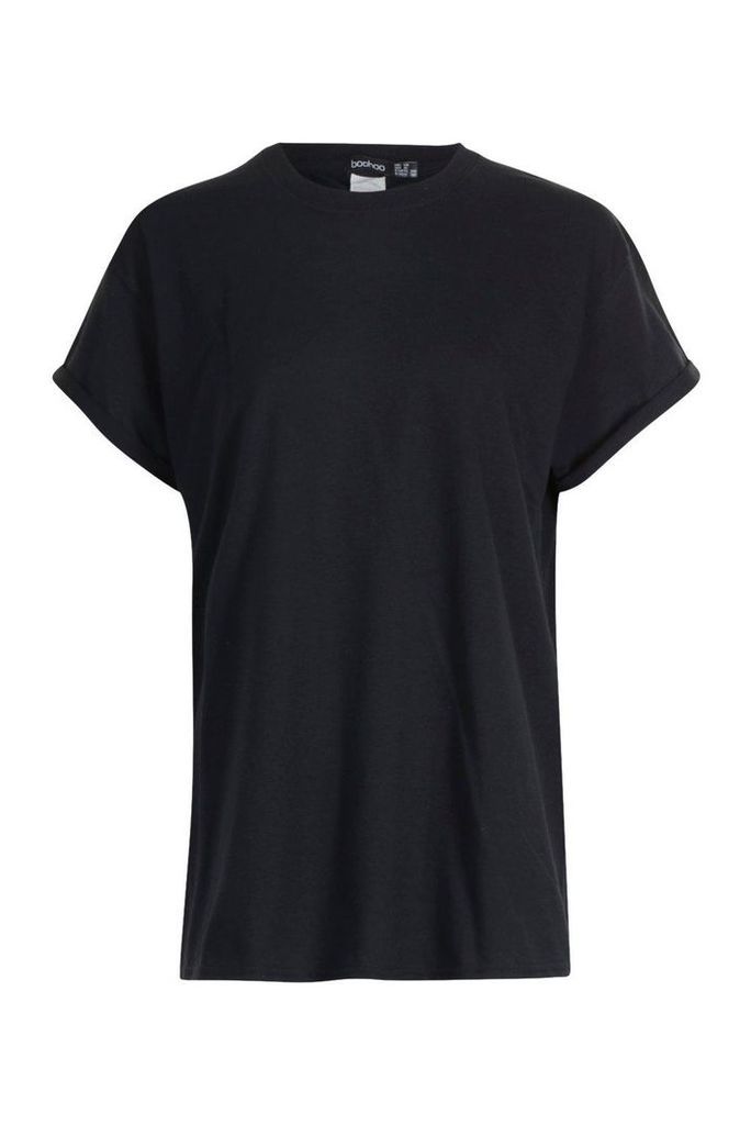 Womens Woman Graphic T-Shirt - black - 12, Black