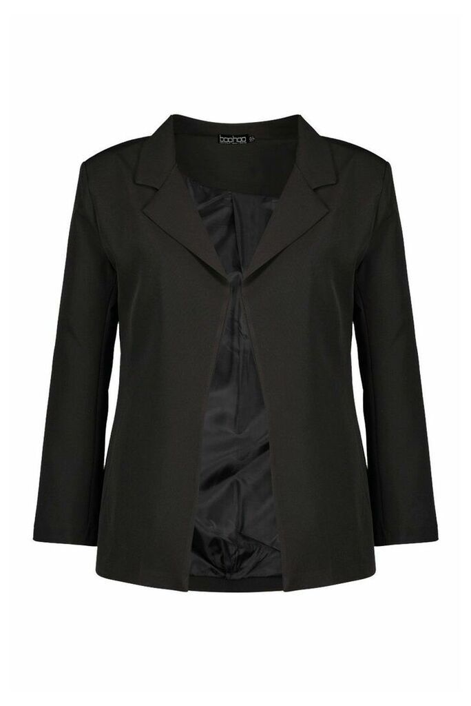 Womens Tailored Mix & Match Blazer - Black - 14, Black