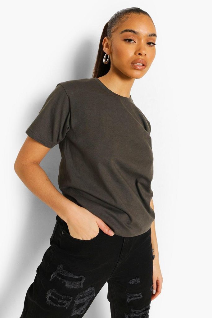 Womens Basic T-Shirt - Grey - M, Grey