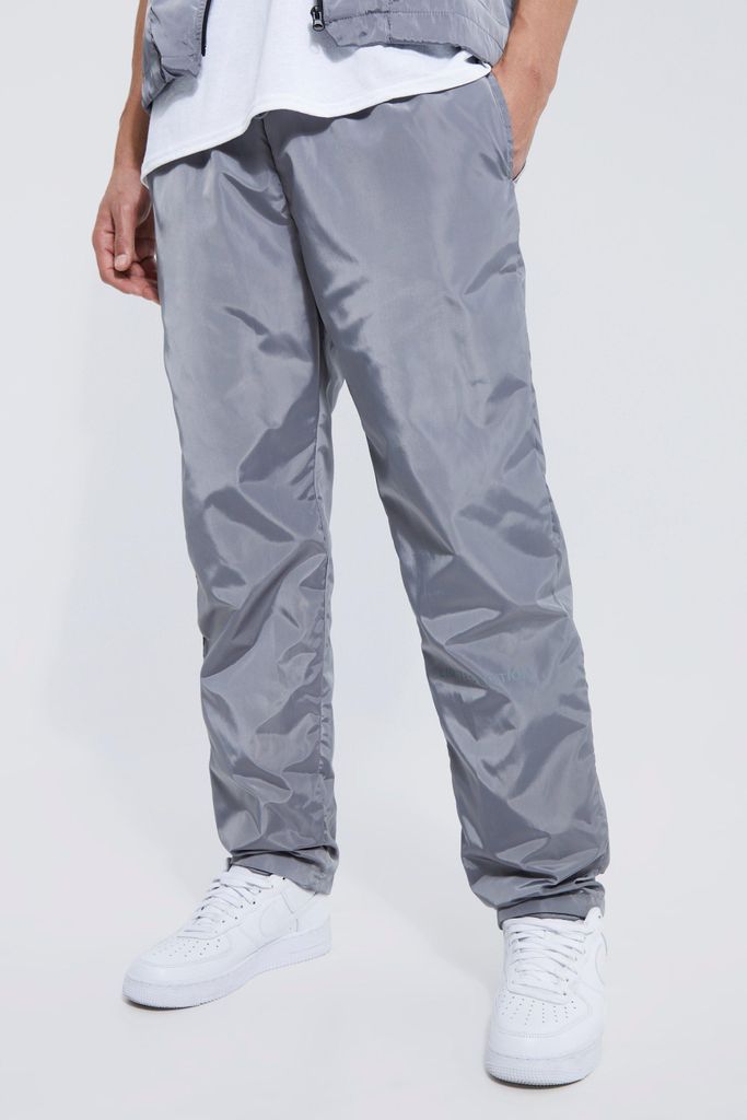 Men's Tall Elastic Waist Limited Edition Trouser - Grey - S, Grey