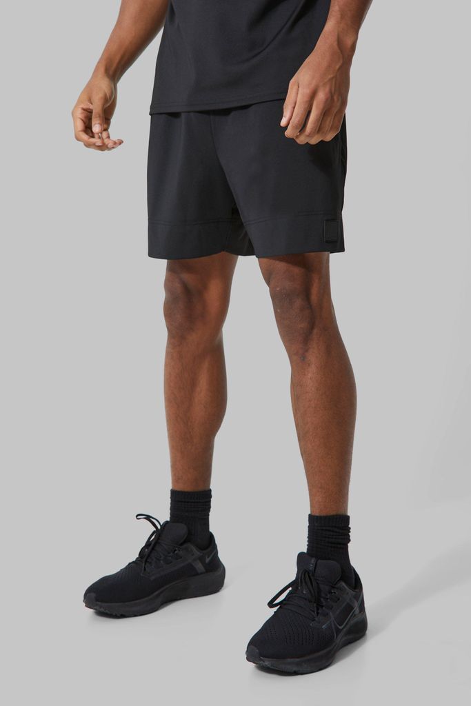 Men's Man Active 5' Muscle Fit Shorts - Black - S, Black
