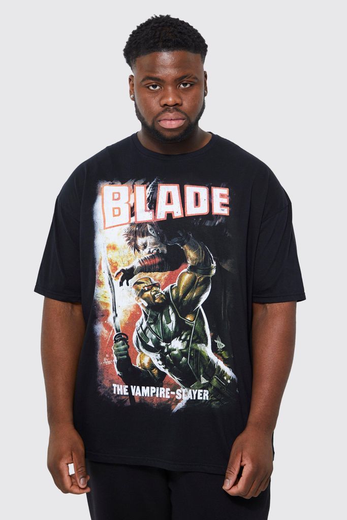 Men's Plus Blade License T-Shirt - Black - Xxl, Black