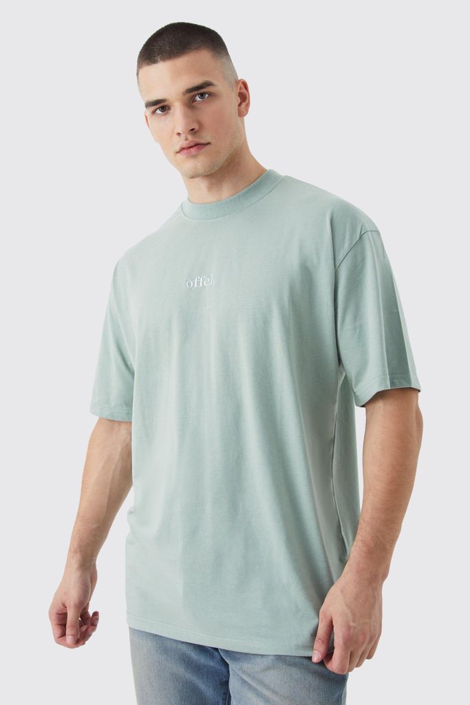 Men's Tall Oversized Official T-Shirt - Green - S, Green