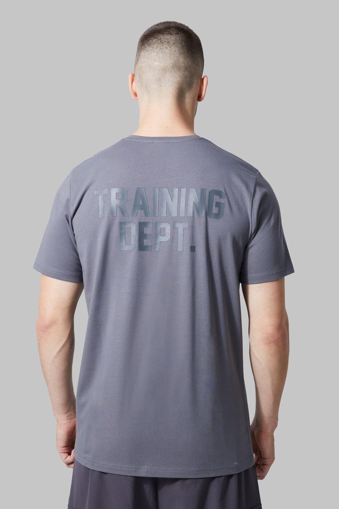 Men's Tall Active Training Dept Performance Slim T-Shirt - Grey - S, Grey