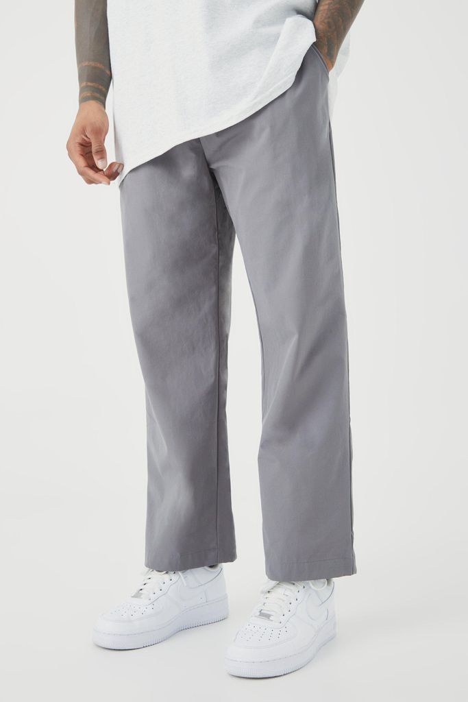 Men's Technical Stretch Relaxed Trouser - Grey - S, Grey