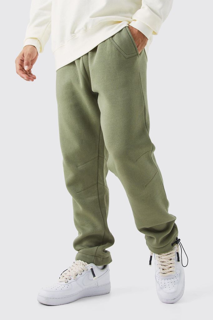 Men's Core Fit Toggle Detail Jogger - Green - S, Green