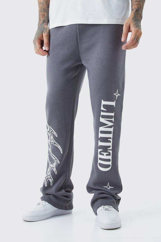 Men's Tall Limited Graphic Gusset Jogger - Grey - S, Grey