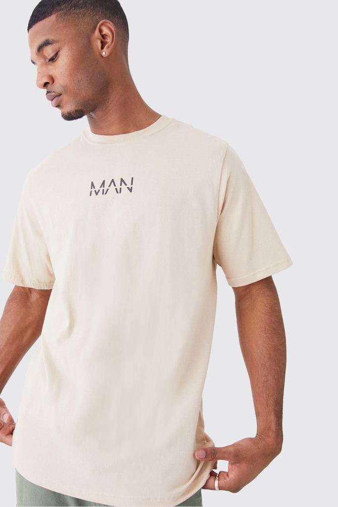 Men's Tall Man Dash Core Fit T-Shirt - Beige - S, Beige