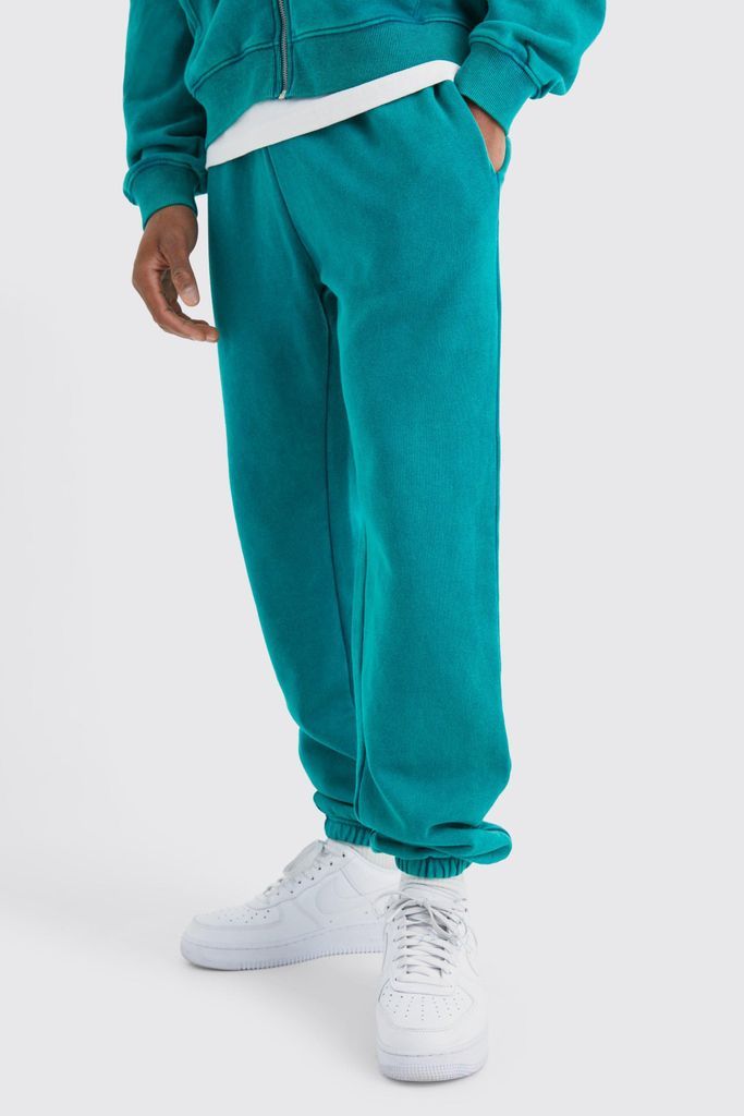 Men's Core Fit Washed Jogger - Green - S, Green