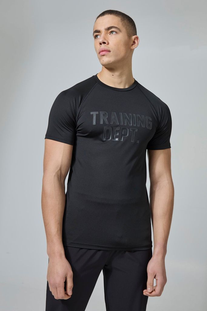Men's Active Training Dept Muscle Fit T-Shirt - Black - S, Black