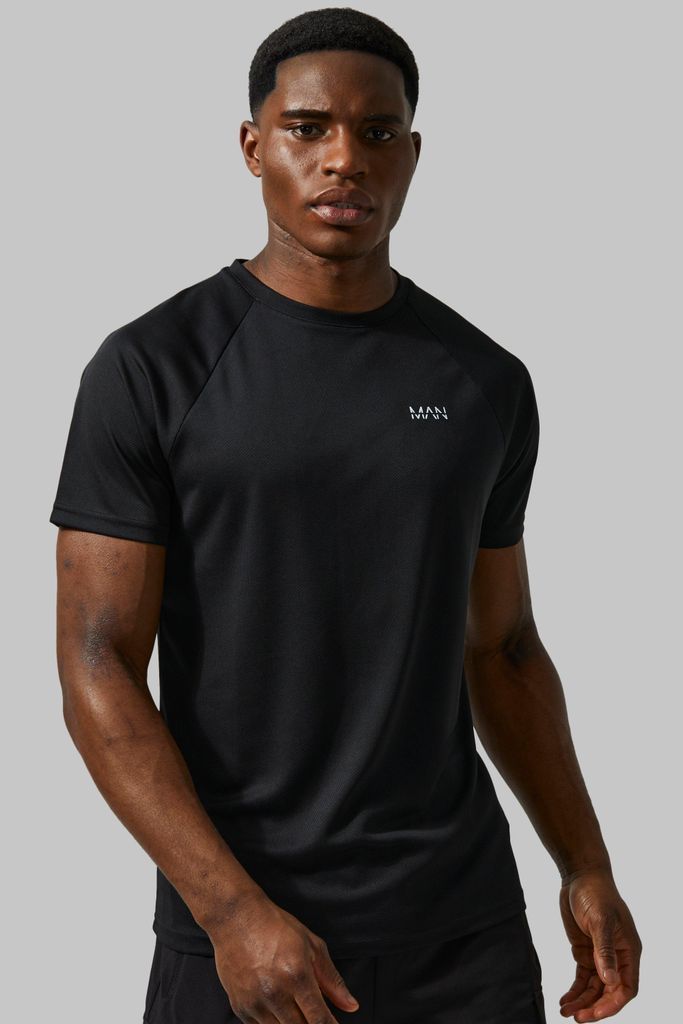 Men's Man Active Performance T-Shirt - Black - S, Black