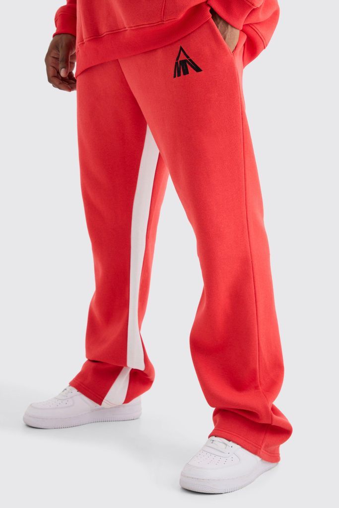 Men's Plus Man Slim Stacked Jogger - Red - Xxl, Red