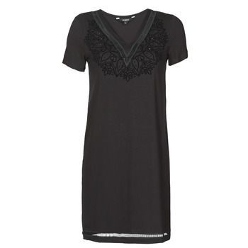 LISA  women's Dress in Black. Sizes available:S