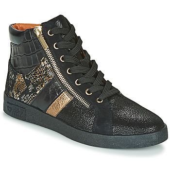 BAGAS  women's Shoes (High-top Trainers) in Black