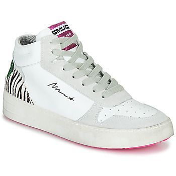 STRA1409  women's Shoes (High-top Trainers) in White
