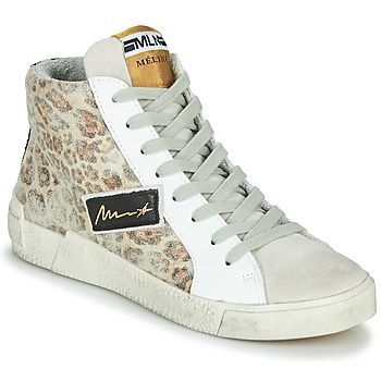 NK5050  women's Shoes (High-top Trainers) in Beige