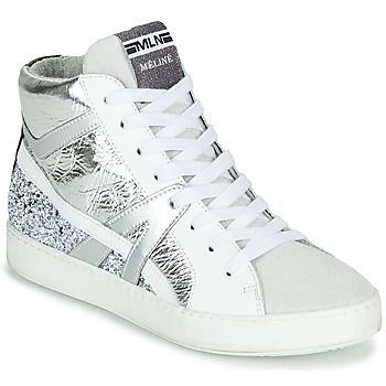 IN1363  women's Shoes (High-top Trainers) in White