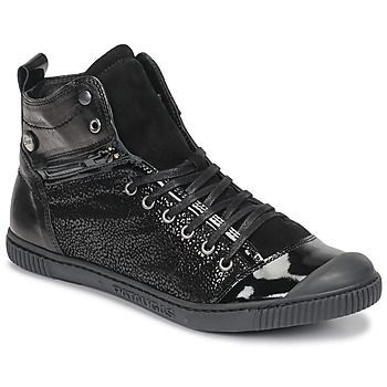 BANJOU/V F4F  women's Shoes (High-top Trainers) in Black