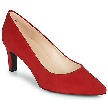 MANOLLA  women's Court Shoes in Red. Sizes available:6.5