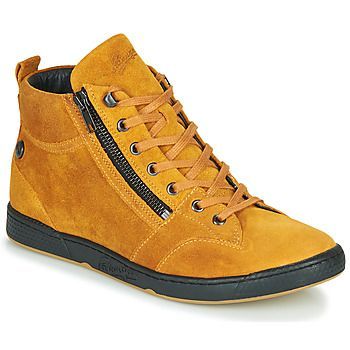 JULIA/CR F4F  women's Shoes (High-top Trainers) in Yellow