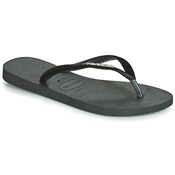 SLIM VELVET  women's Flip flops / Sandals (Shoes) in Black