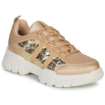 ALLEGA  women's Shoes (Trainers) in Gold