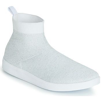 ATINA  women's Shoes (High-top Trainers) in White