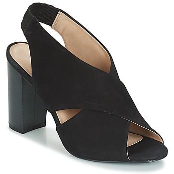 SANTIE  women's Sandals in Black. Sizes available:7.5