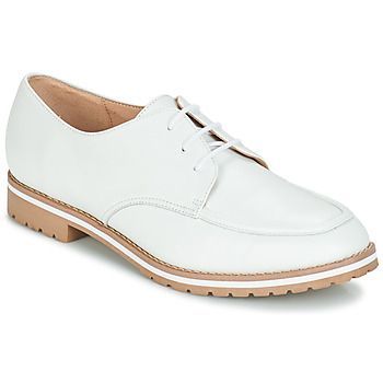 CHARLELIE  women's Casual Shoes in White. Sizes available:3.5,7.5