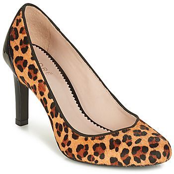 LA CALINE  women's Court Shoes in Brown. Sizes available:6,6.5